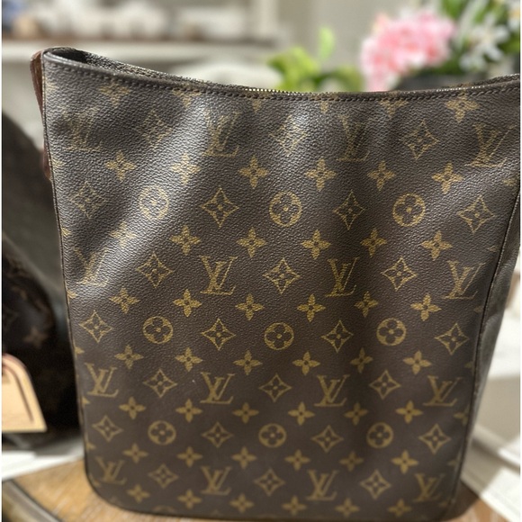 Louis Vuitton Brown Monogram Bucket Bag - Picture 2 of 2